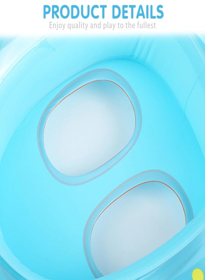 Optifit® Kids Inflatable Swimming Ring with Cartoon Steering Wheel and Horn Durable PVC Leakproof Valve 55-57cm Ideal for Toddlers 3-5 Years Fun Safe Pool Float for Beach Indoor Pools 2PCS - Image 4